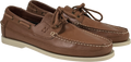 Polo Ralph Lauren Tan Brown Leather Boat Deck Shoes UK 9 EU 43 👞