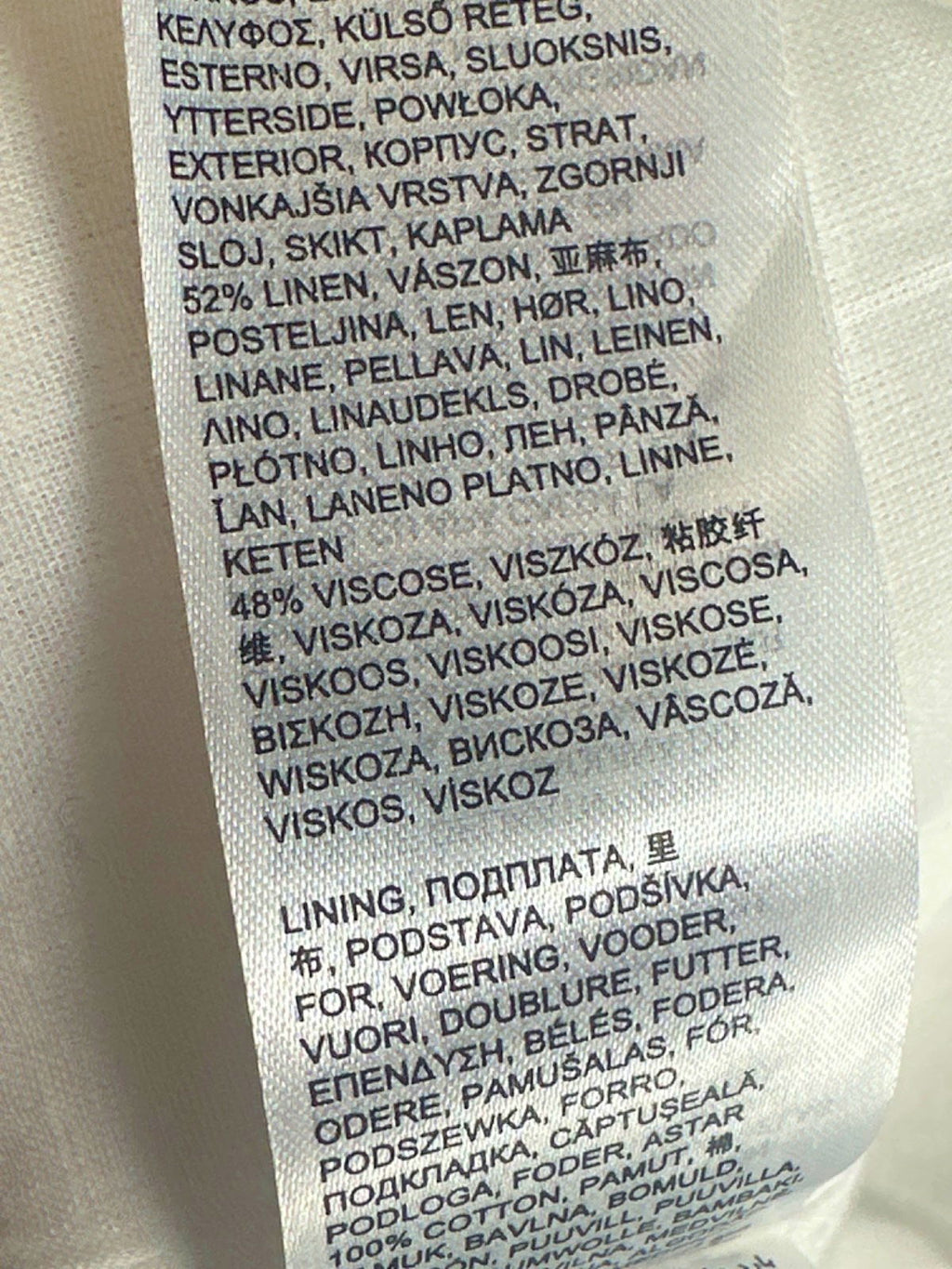 Anthology White Sleeveless Dress UK 12