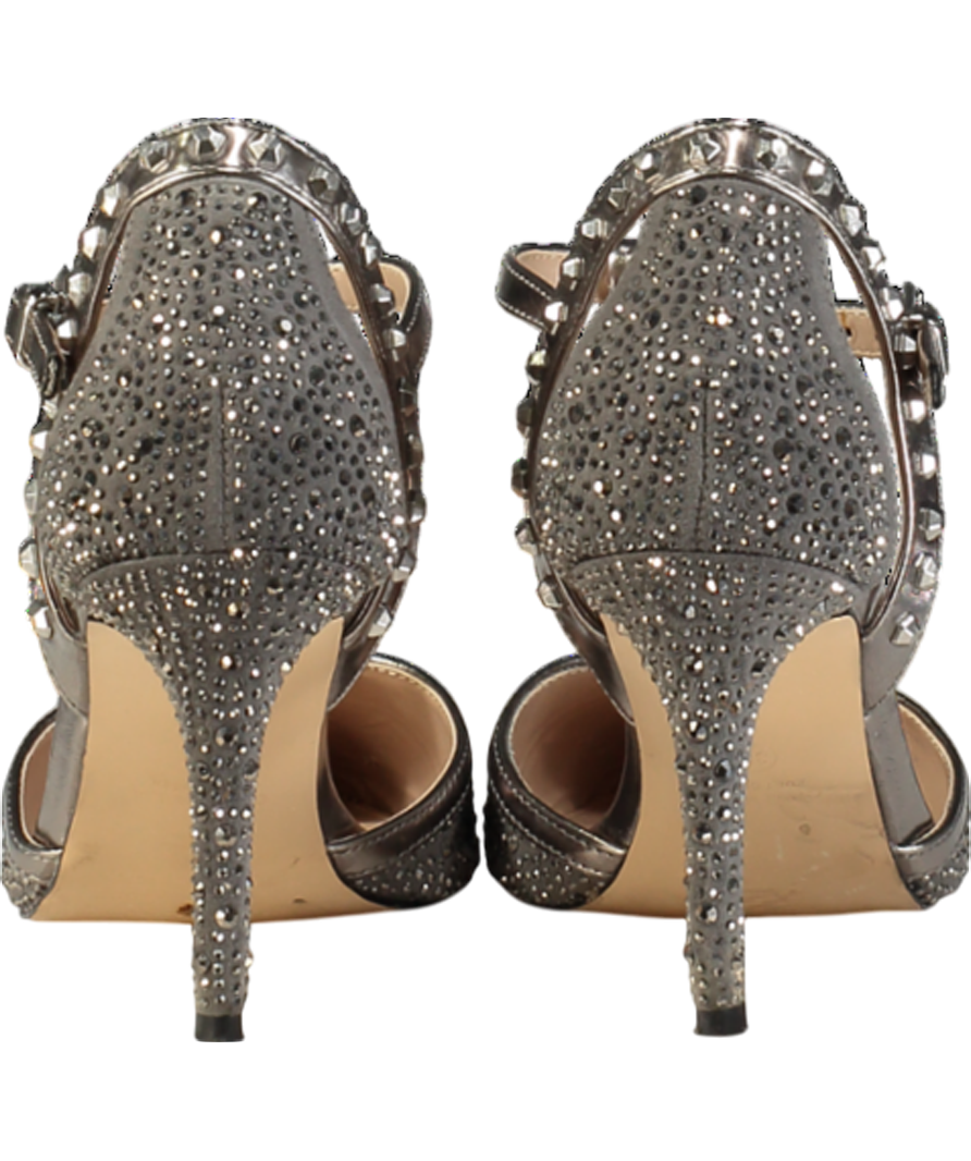 Carvela Grey Kankan Jewel Court Shoes UK 6 EU 39 👠