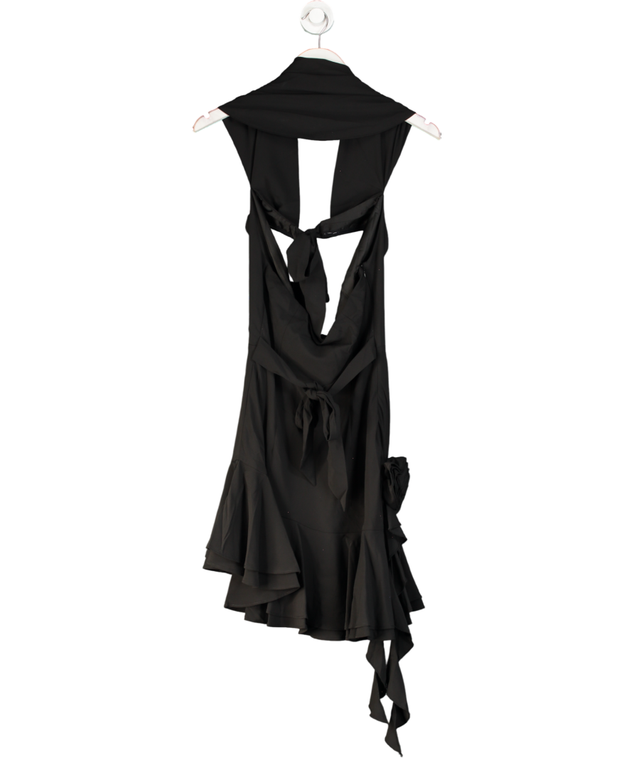Babyboo Black Tash Mini Dress UK S