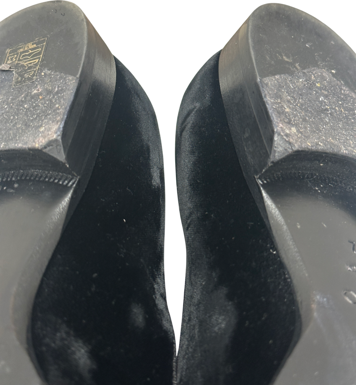 Jimmy Choo Black Foxley Velvet Slip-on Loafers With Tassel UK 8 EU 42 👞