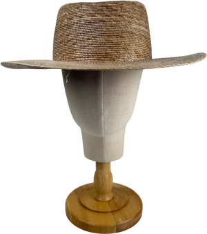 Lack Of Color Natural Palma Fedora Sunhat UK L/XL