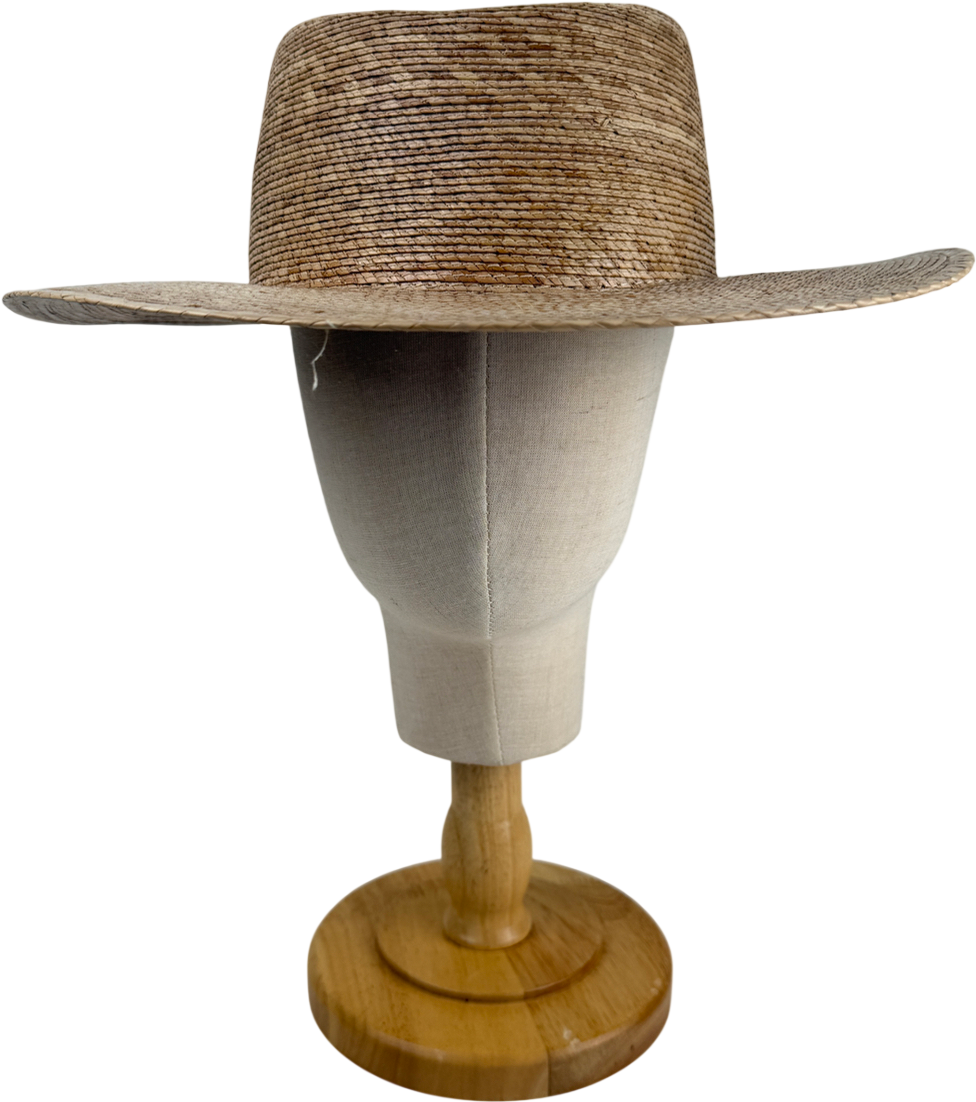 Lack Of Color Natural Palma Fedora Sunhat UK L/XL