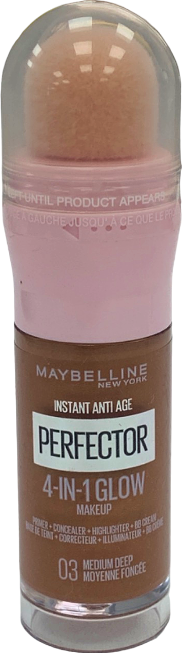 Maybelline Instant Anti Age Perfector 4-In-1 Glow Makeup 03 Medium Deep 20ml