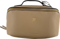 Katie Loxton Brown Soho Large Makeup & Wash Bag. Large, 14 Cm X 25 Cm X 14 Cm Personalised Ji Initials UK L