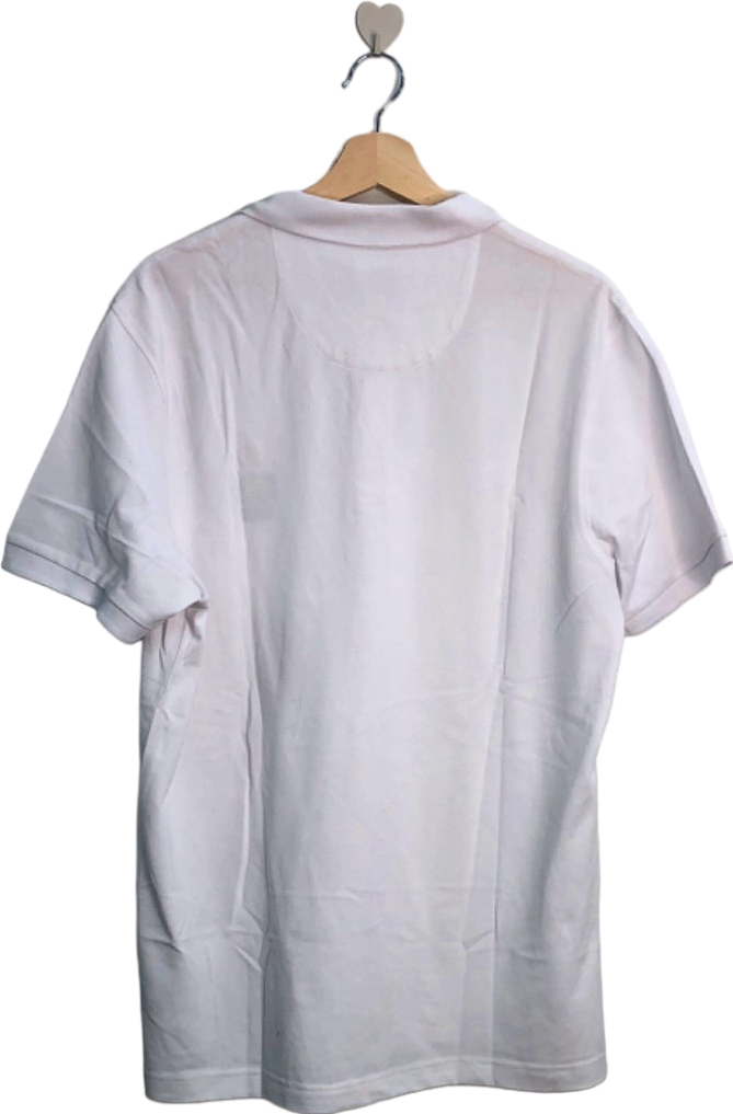 Farah White Blanes SS Polo UK XL