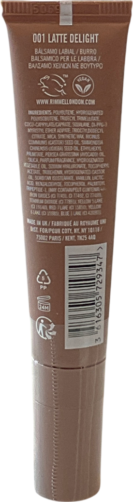 Rimmel Oh My Gloss! Butter Me Up Lip Butter Balm 001 15ml