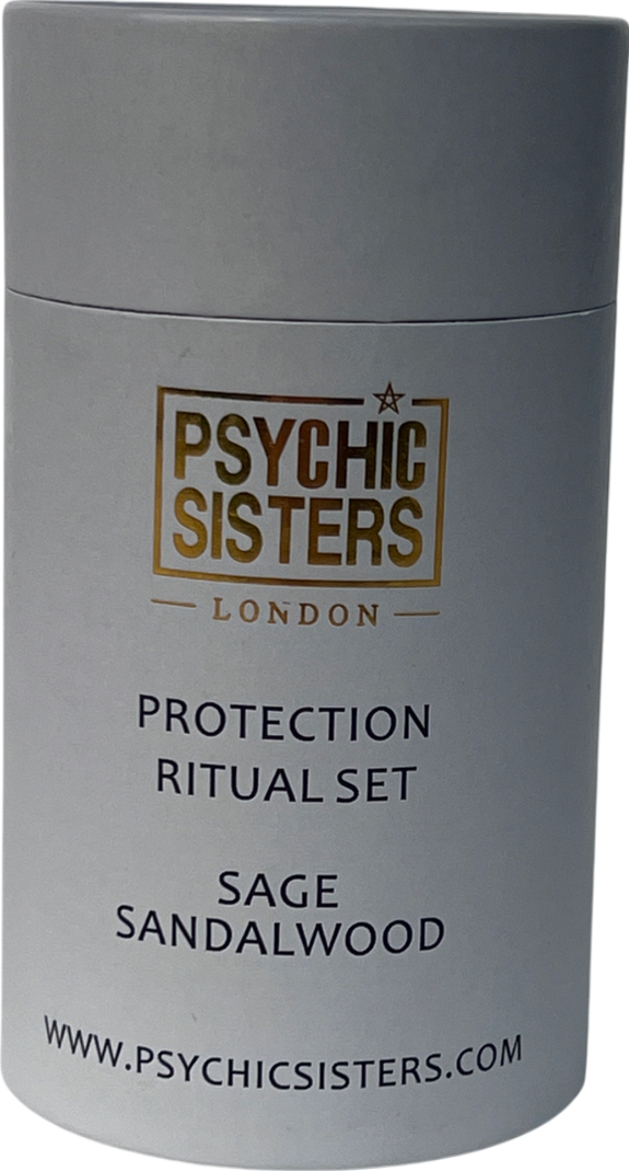 Psychic Sisters Protection Ritual Set Sage Sandalwood