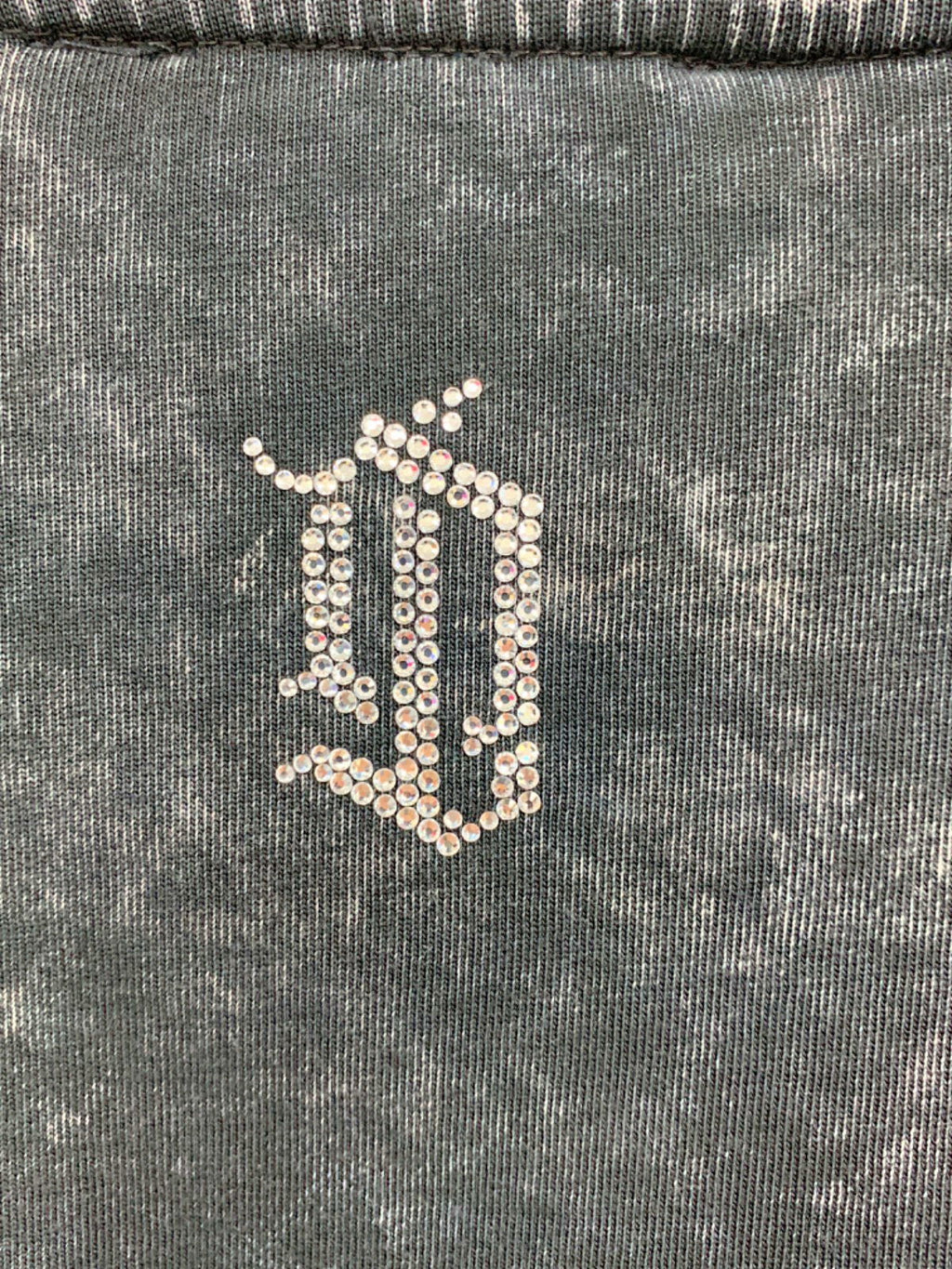 Dirty London Grey Distressed Long Sleeve T-Shirt UK XL