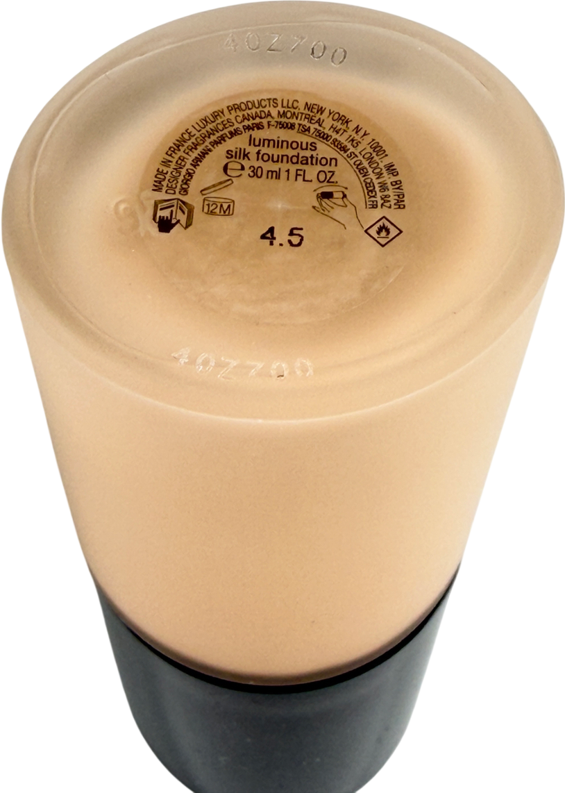 Giorgio Armani Luminous Silk Foundation 4.5 30ml