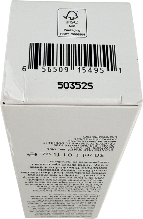 chantecaille Blanc Peony Face Serum Dark Spot Corrector 30ml