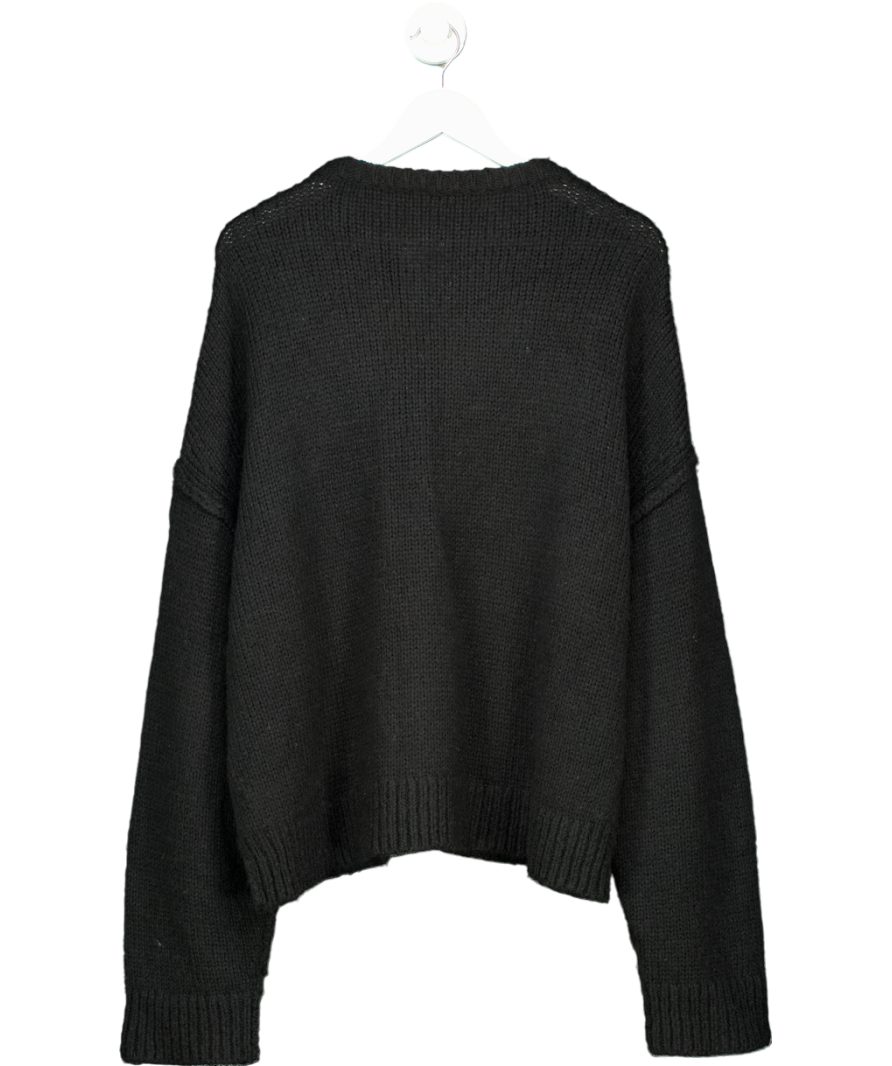 ARCANA Black GHOST Knit Jumper UK M