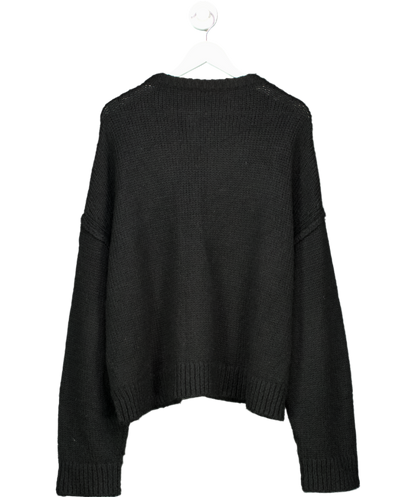 ARCANA Black GHOST Knit Jumper UK M