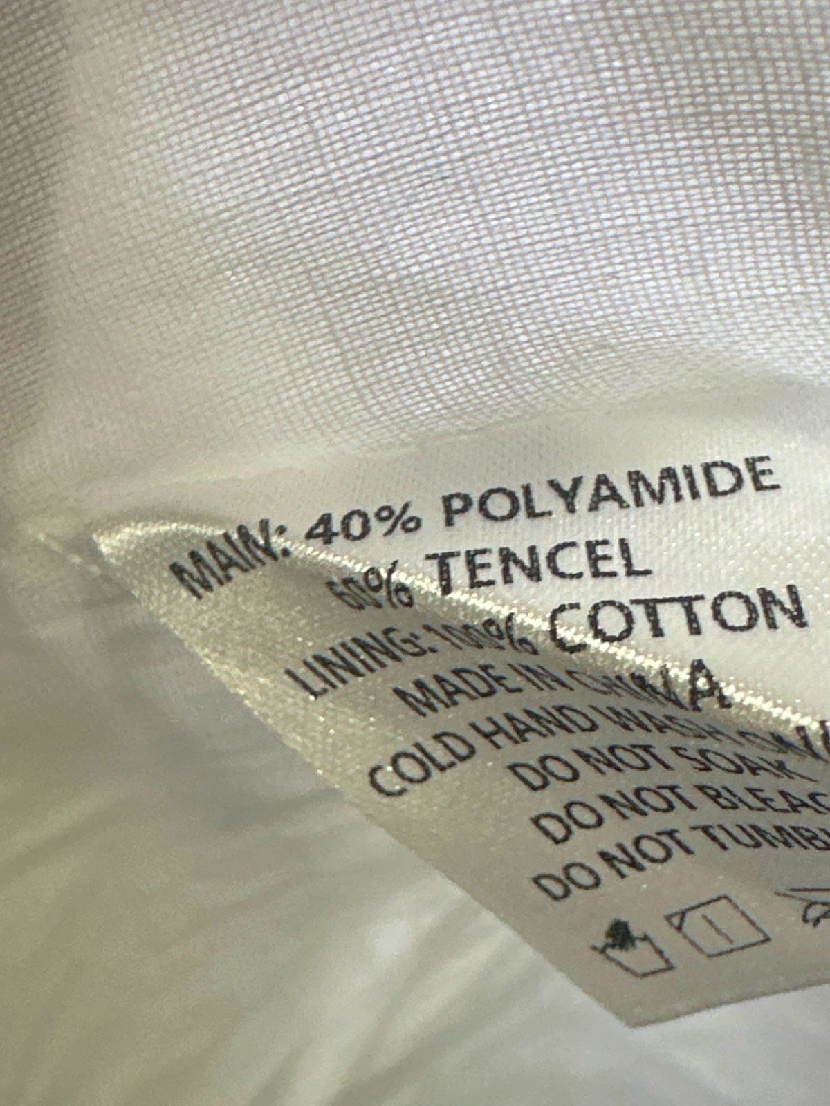 White Fox White Rolling Tides Mini Dress UK XXS