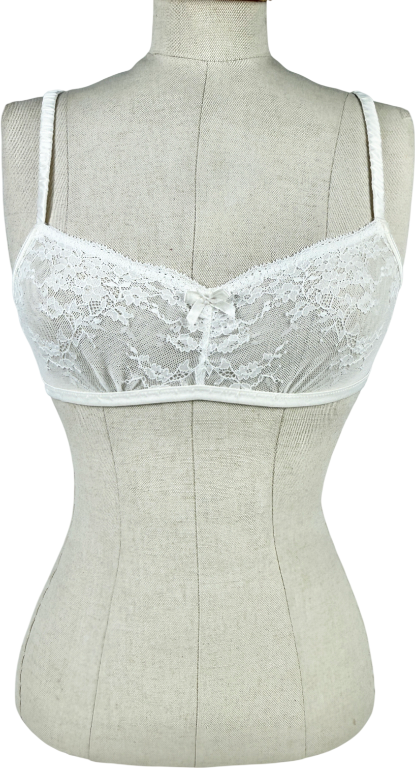 Lounge Cream Serenity Bralette UK S