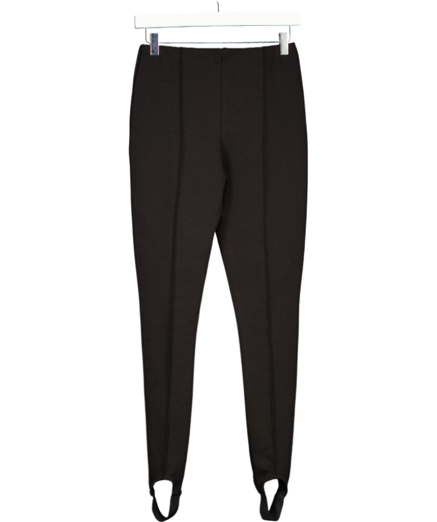 ASOS Black Jersey Stirrup Leggings / Ski Trousers UK S