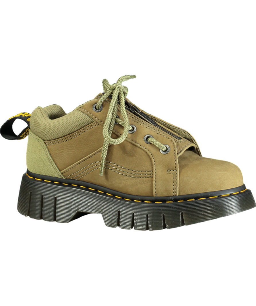 Dr Martens Green Woodard Lo Zip Shoes UK 6 EU 39 👠