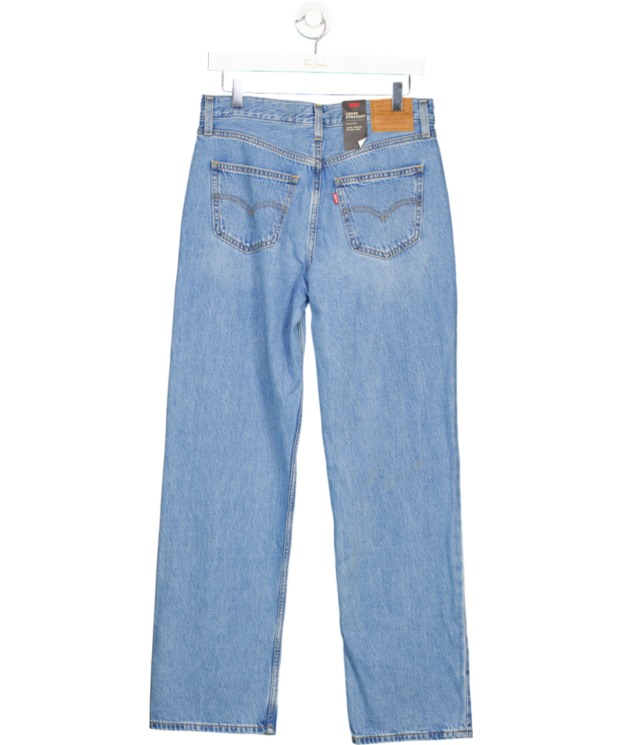 levis Blue Loose Straight Jeans W26