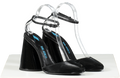 the Attico Black Luz Slingback Pumps 105 UK 5 EU 38 👠