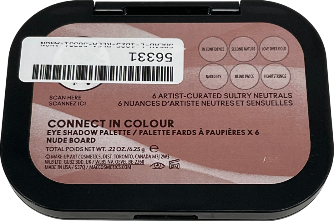 MAC Connect In Colour Eyeshadow Palette Connect In Colour 6.25g
