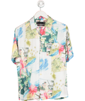 All Saints Multicoloured Kamakou Tropical Shirt UK S