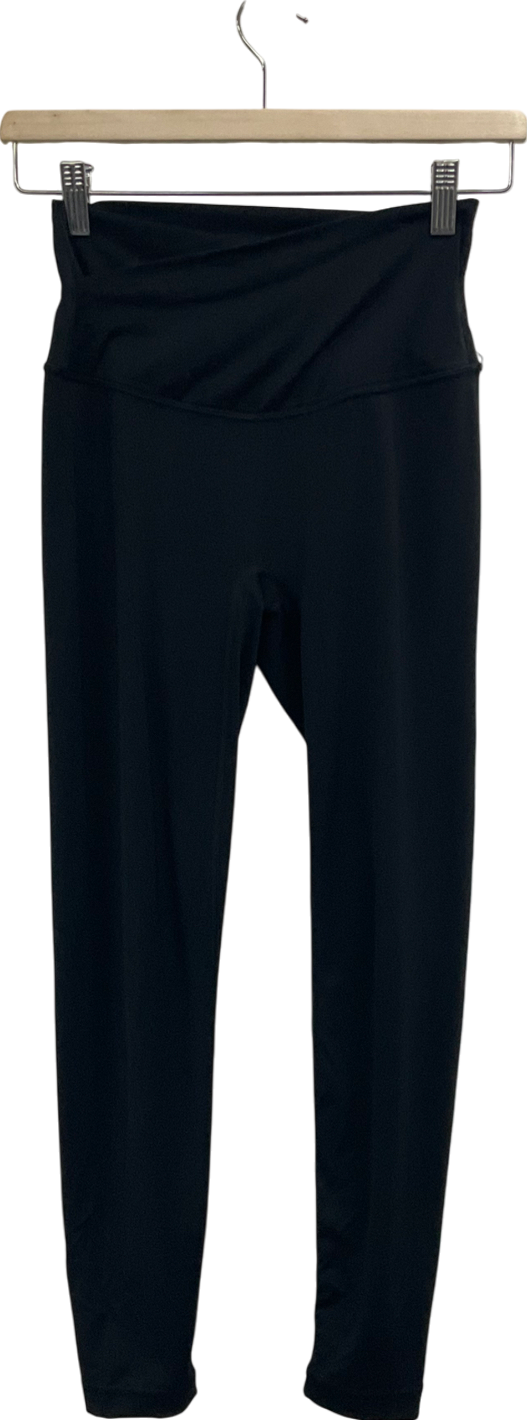 Studio 6 Black Cross Over Leggings UK M