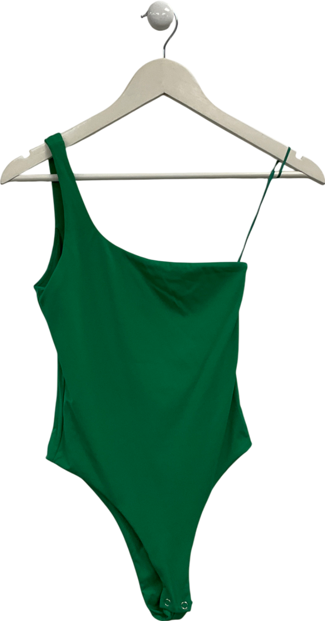 BOA Green One Shoulder Bodysuit UK XS