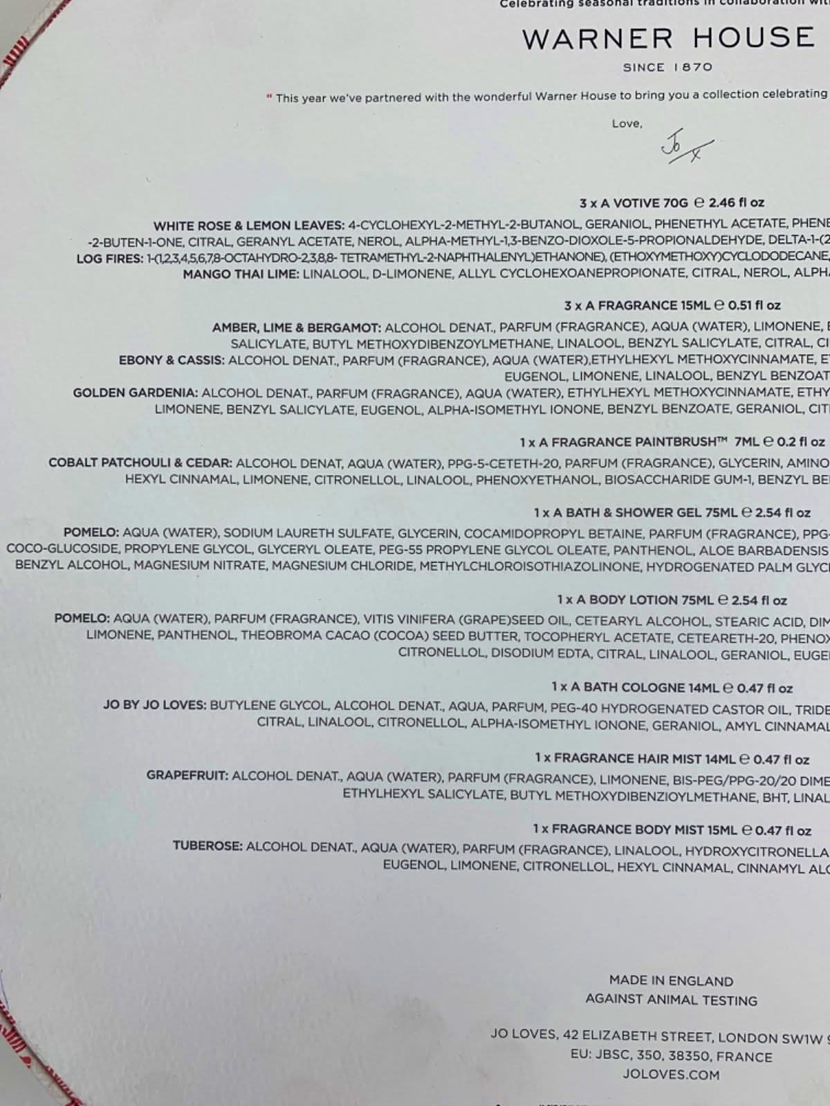 Jo Loves 12 Days of Jo Loves Gift Set - a selection of 12 Jo Loves scented treats