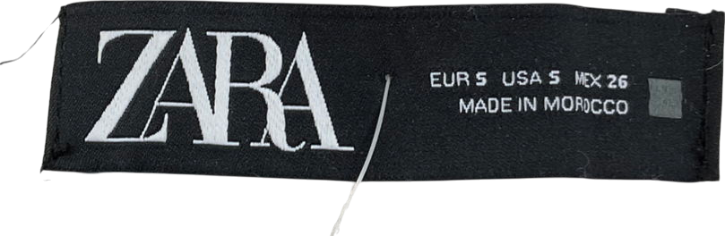 ZARA Green Linen Blend Tailored Waistcoat UK S