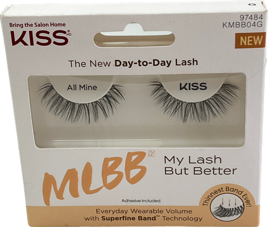 kiss All Mine Lashes 97484 One size