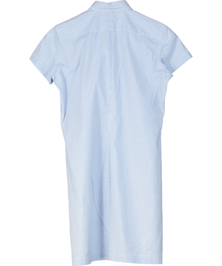 Ralph Lauren Blue Short Sleeve Mini Dress UK 4