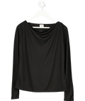 Twist And Tango Black Elianna Cowl Neck Top UK S