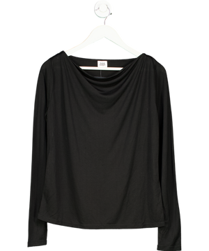 Twist And Tango Black Elianna Cowl Neck Top UK S