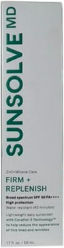 Sunsolve MD Zno Mineral Care Firm And Replenish Spf50 50ml