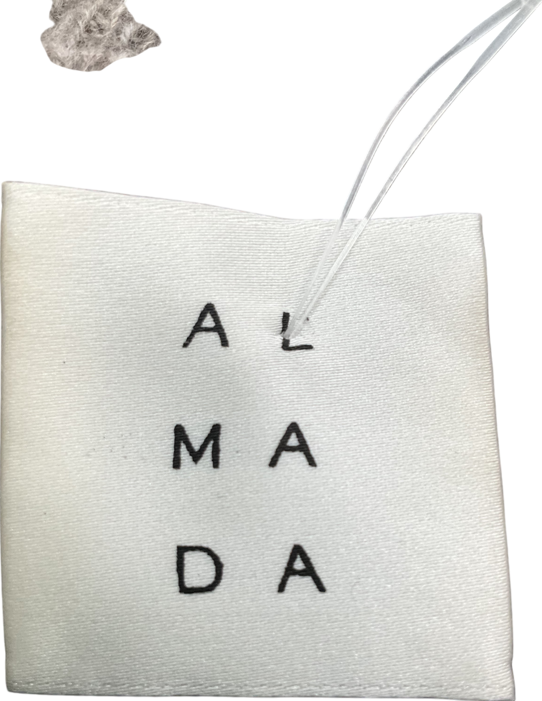 almada label Grey Cashmere Tank Top UK S