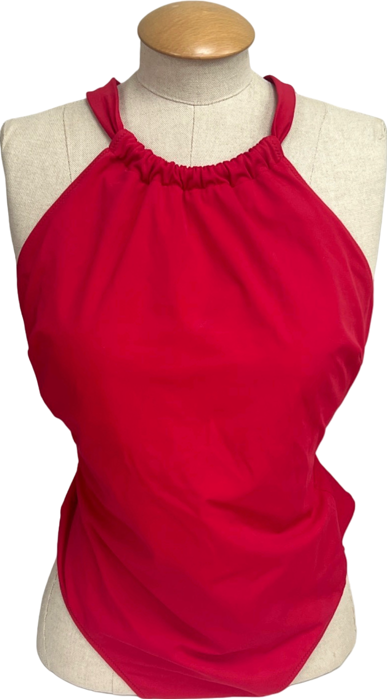 Boden Red Sleeveless Cross-Back Top UK 16