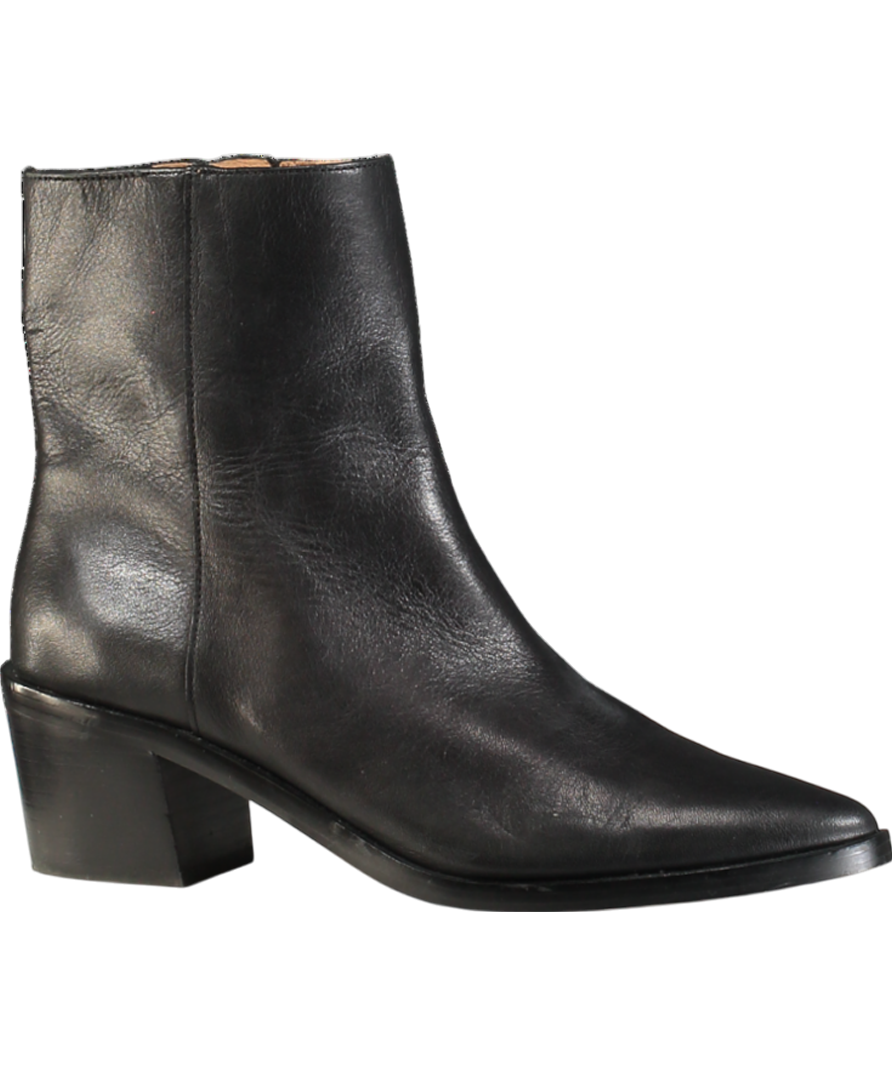 Madewell Black The Darcy Ankle Boot UK 6.5 39.5 👠