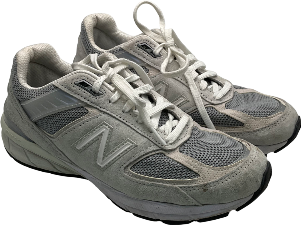 New Balance Grey 990v5 Nimbus Cloud Trainers UK 7.5 EU 40.5 👠