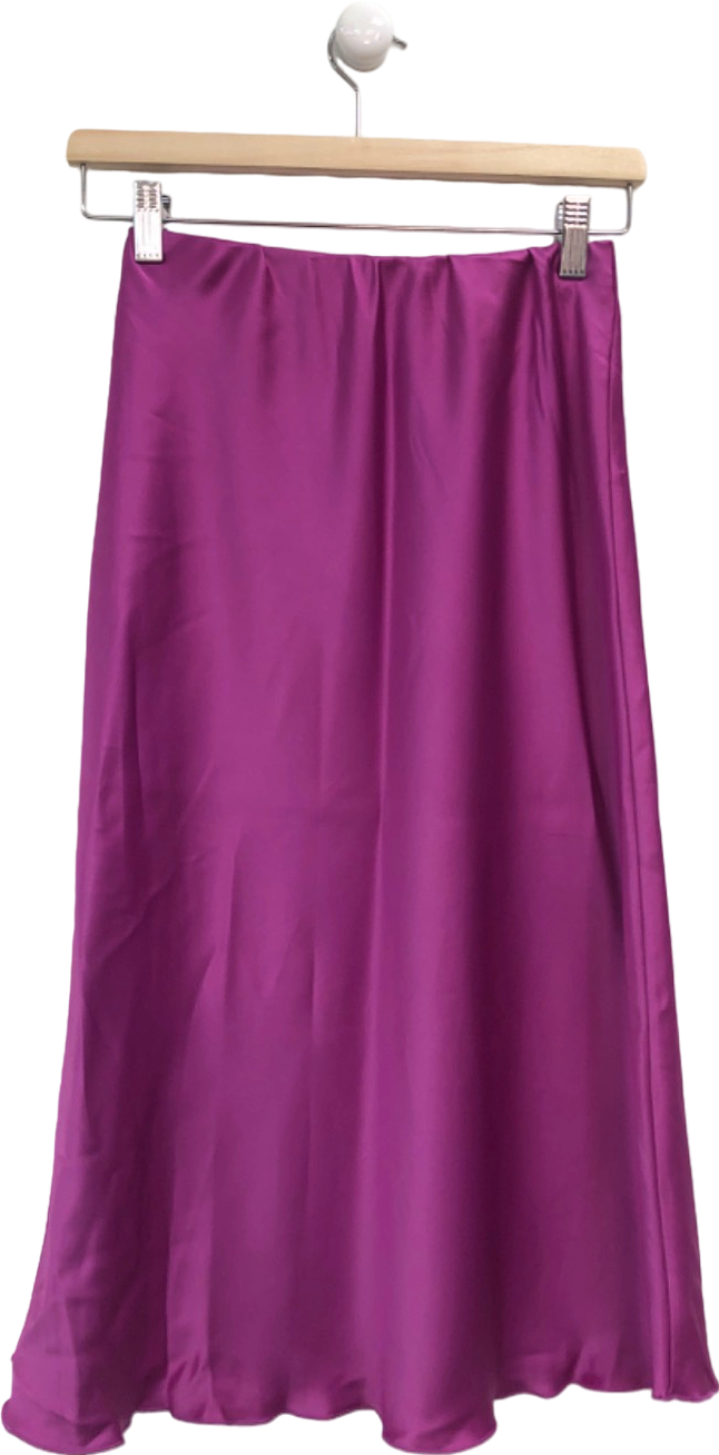 Nanushka Purple Midi Skirt UK XS