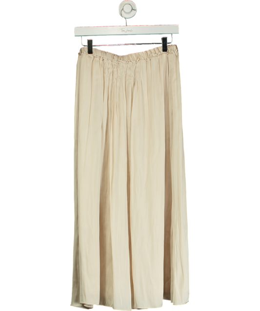 Eleven Loves Nude Saffy Satin Skirt UK S/M