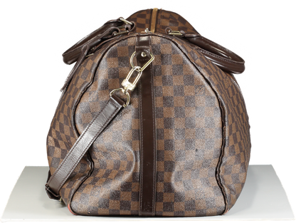 Louis Vuitton Brown Keepall Bandoulière 55 Weekend Bag