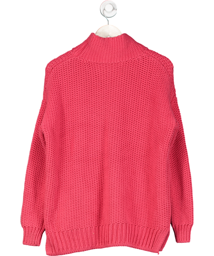 Mint Velvet Red Chunky Knit Jumper UK M