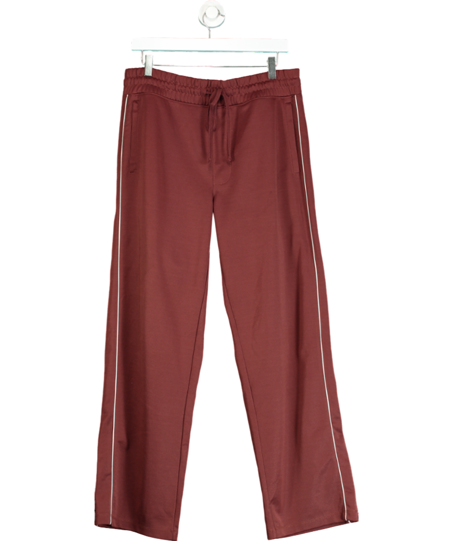 All Saints Brown Wide Leg Sweatpants UK M