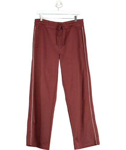 All Saints Brown Wide Leg Sweatpants UK M