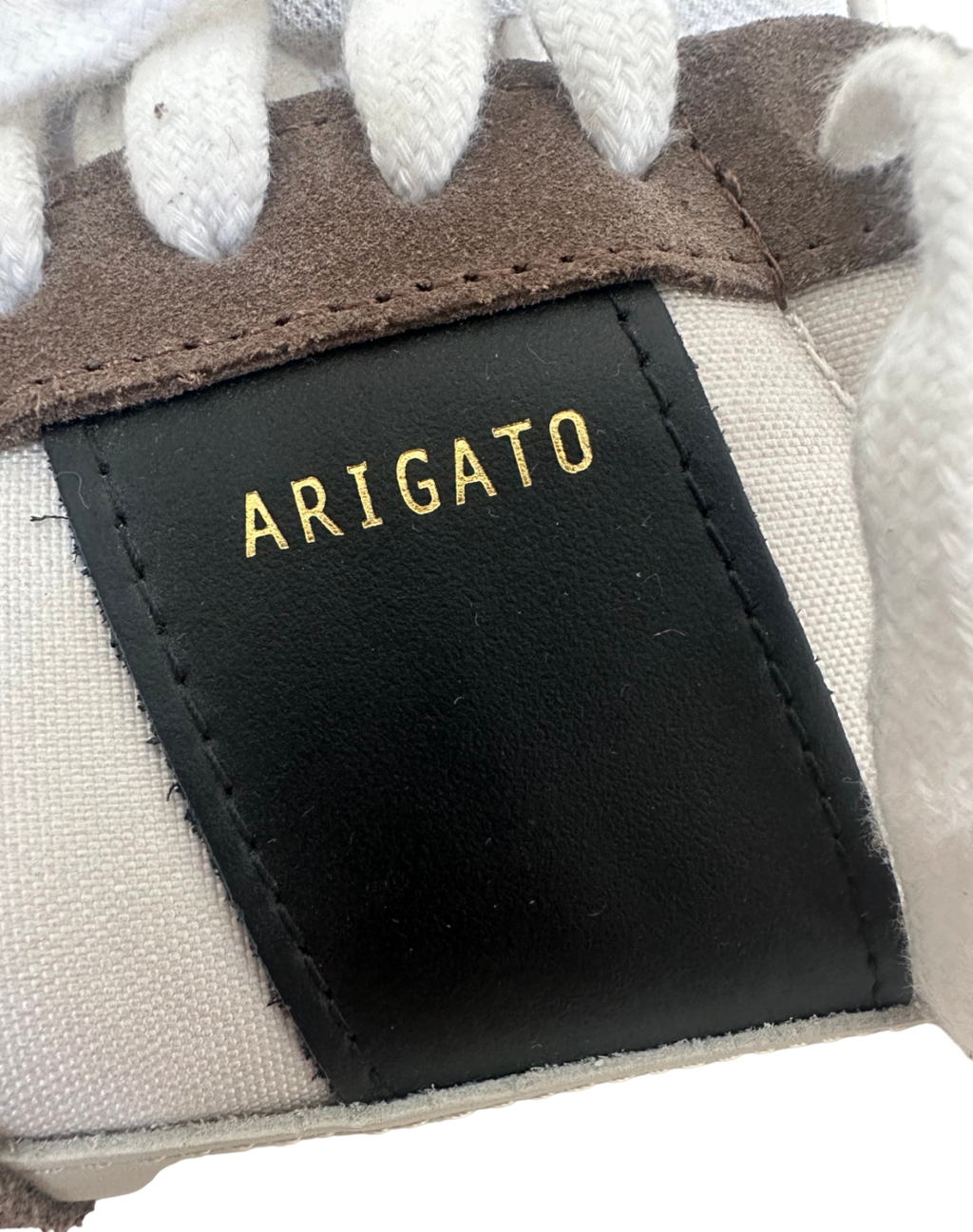 AXEL ARIGATO Black Beige & Brown Genesis Vintage Trainers UK 9.5 EU 43.5 👞