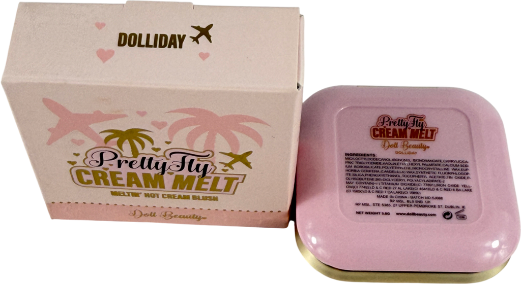 Doll Beauty Pretty Fly Cream Melt Blusher Dolliday 3.8g