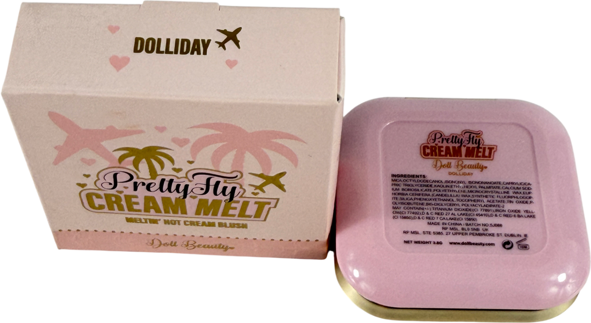 Doll Beauty Pretty Fly Cream Melt Blusher Dolliday 3.8g