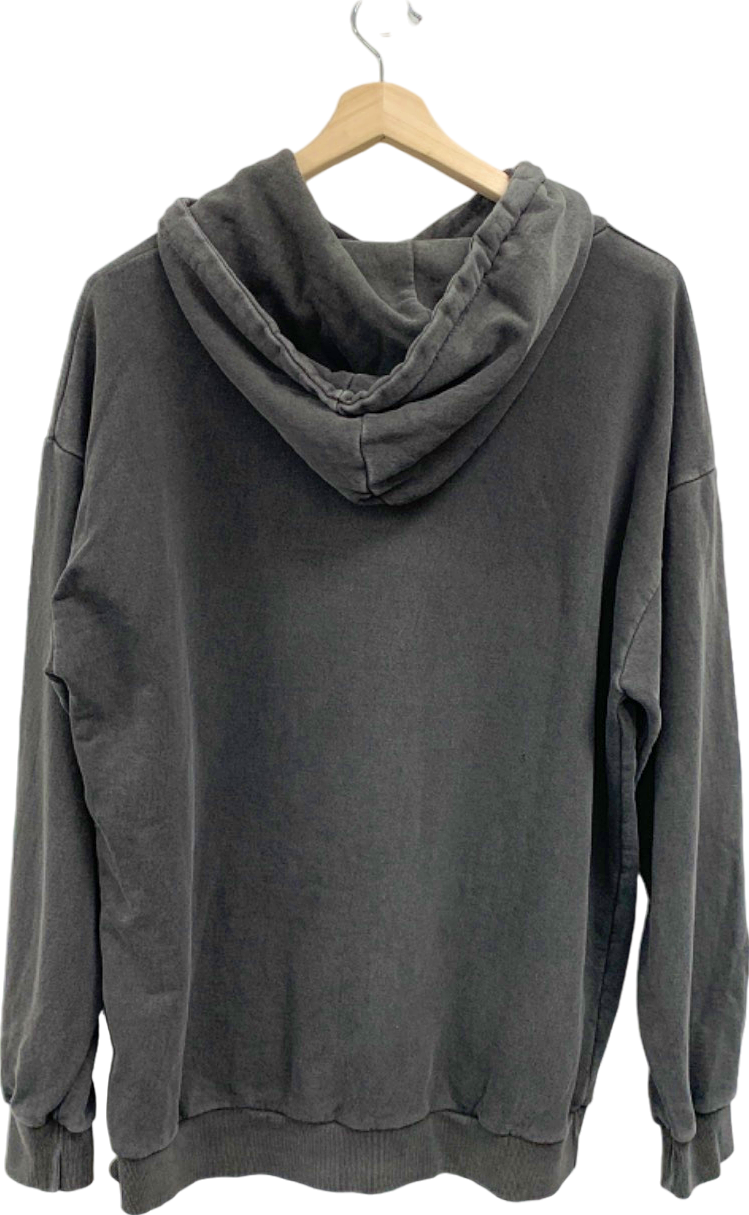 Wit and Wonder Charcoal Hoodie UK L