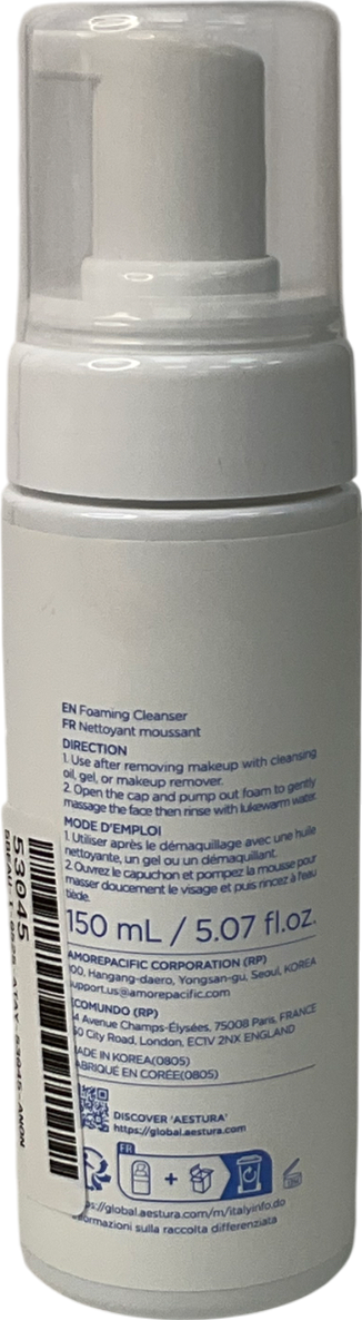 aestura Ato Barrier 365 Bubble Cleanser 150ml