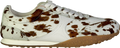 ASOS White Dive Premium Leather Lace Up Trainers In Deer Print UK 5 EU 38 👠